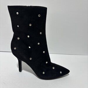 Mia Women’s Black Heeled Booties, Size 9 M